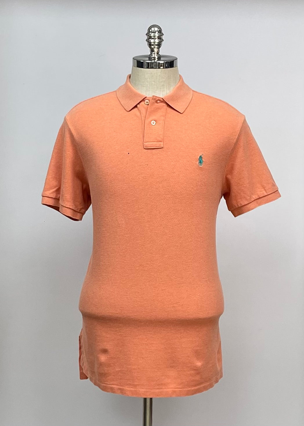 Camiseta Polo Ralph Lauren 🏇🏼color naranja Talla XL Entalle Custom Fit