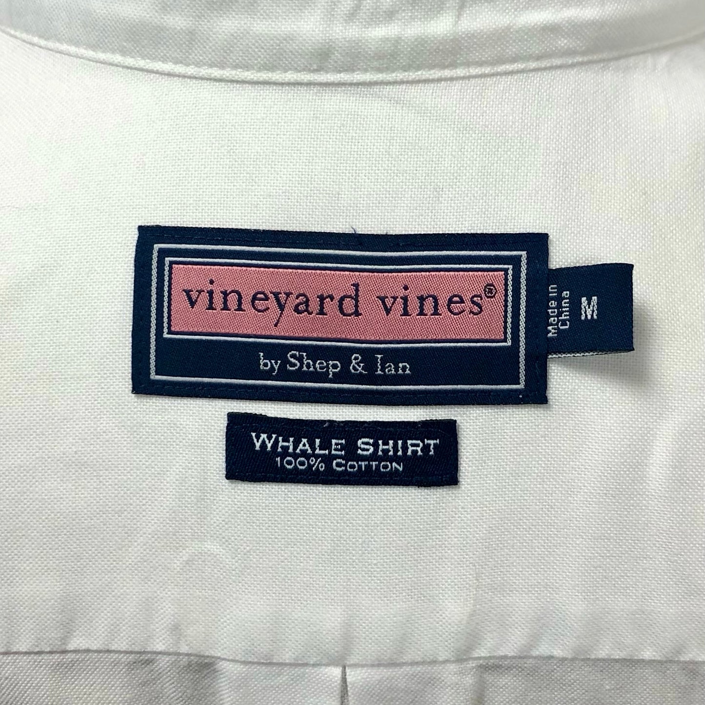 Camisa de botones Vineyard Vines 🐳  Color blanco Talla L Entalle Regular