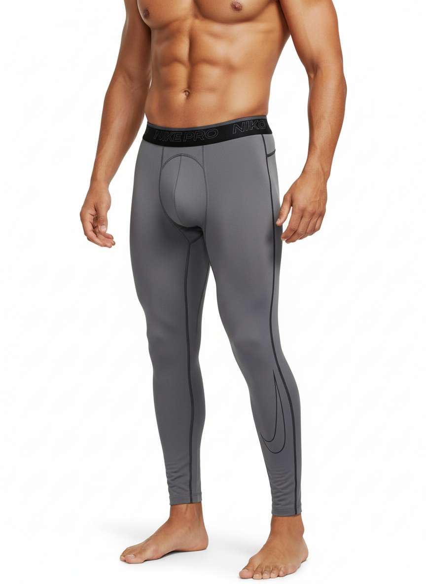 Mallas de entrenamiento Nike ✔️ Pro Dri-FIT para hombre Color Gris oscuro Talla S, M y L