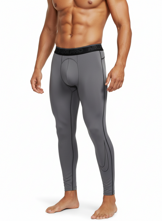 Mallas de entrenamiento Nike ✔️ Pro Dri-FIT para hombre Color Gris oscuro Talla S, M y L
