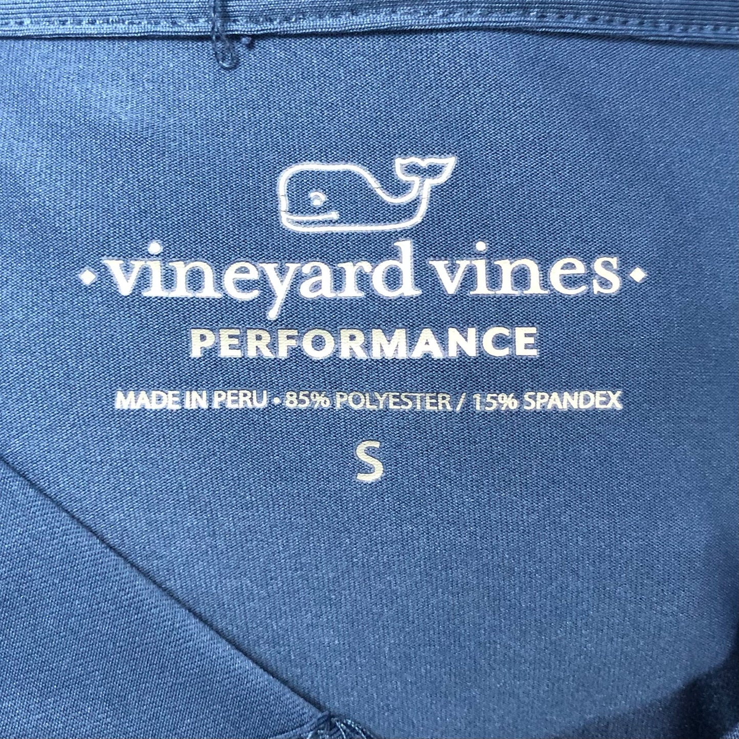 Camiseta con capucha Vineyard Vines 🐳 Tela Performance color azul Talla S Entalle Regular (ver descripción)