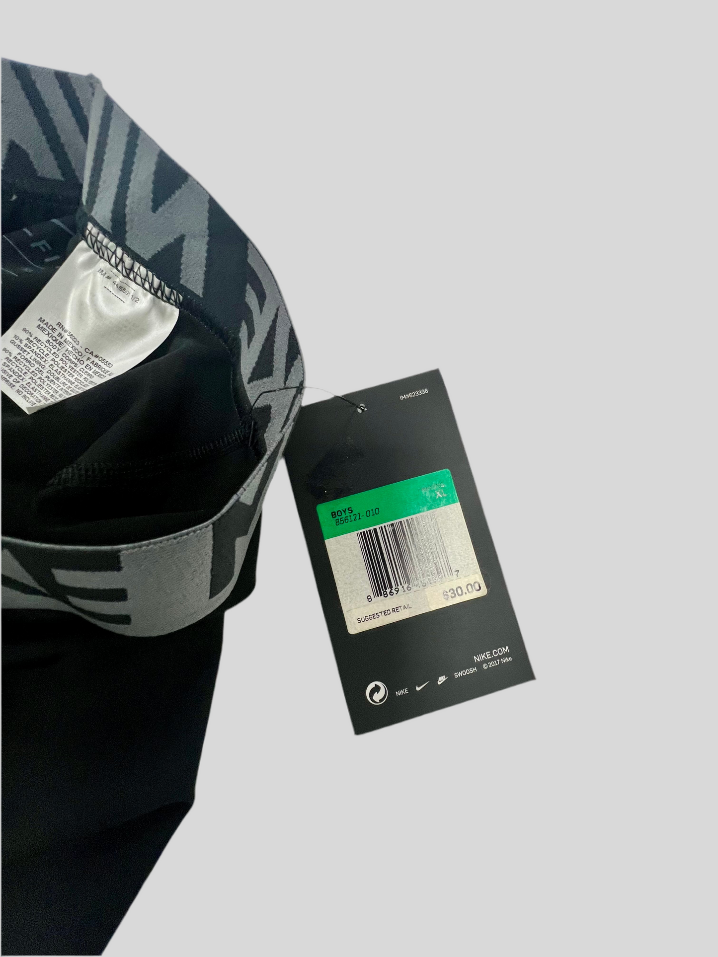 Mallas de entrenamiento Nike ✔️ Pro Dri-FIT para niño en Color negro Talla XL