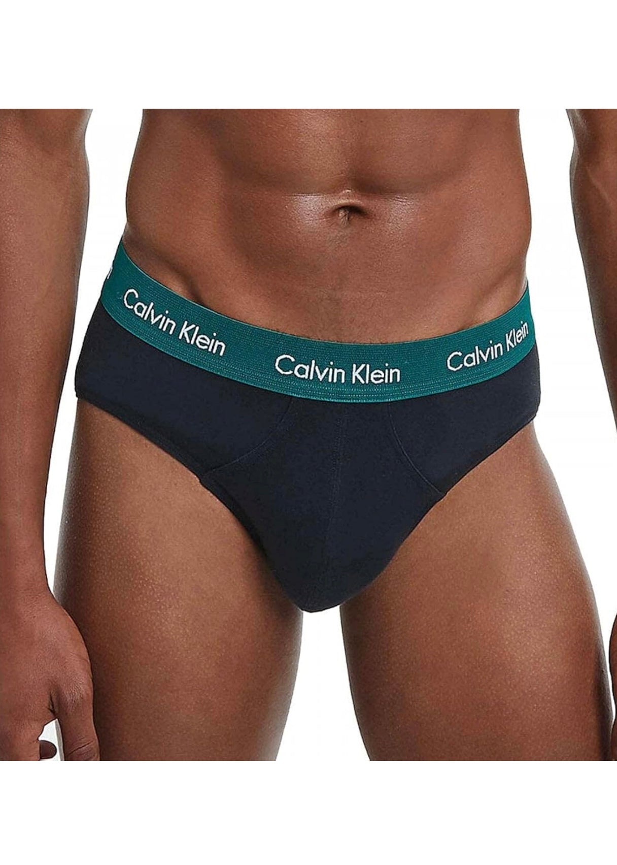 Paquete de 6 Calzoncillos a la cintura Calvin Klein - Tela algodón stretch en color negro Talla XL