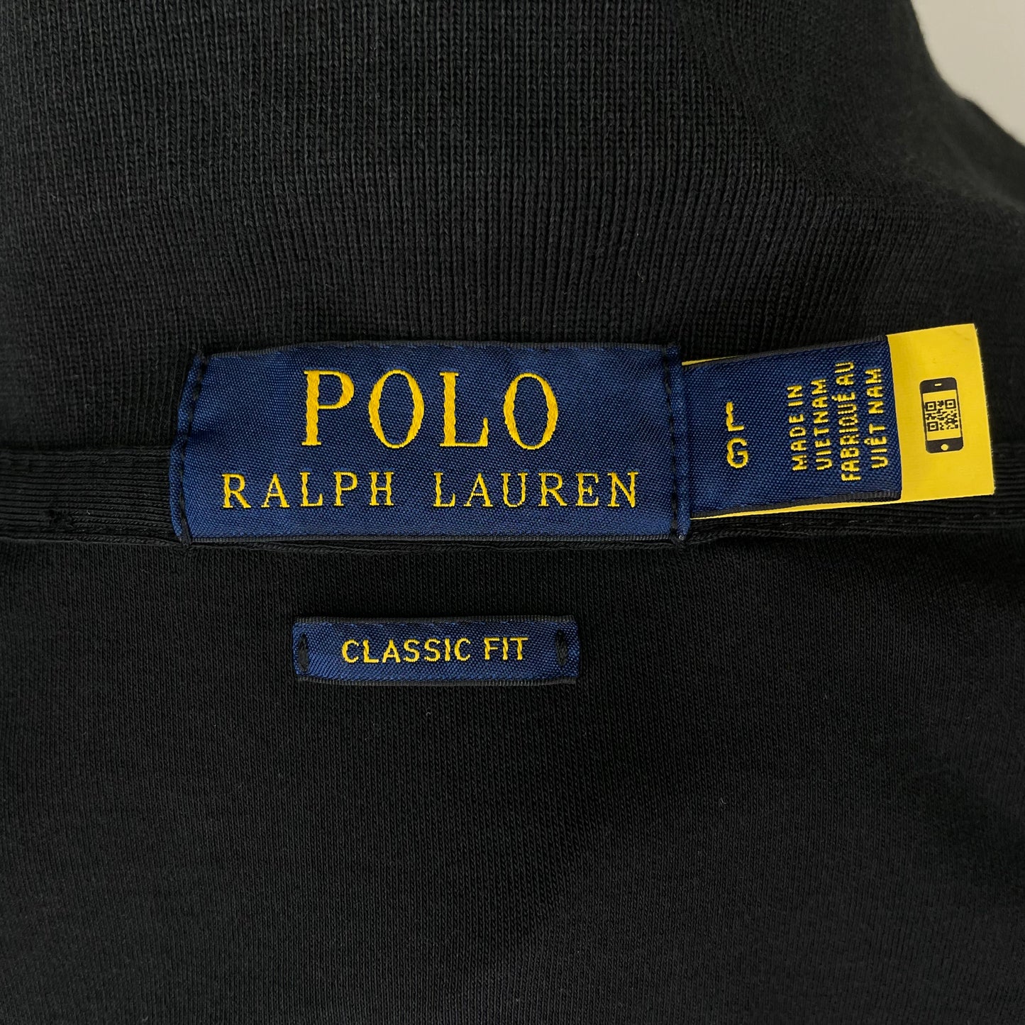 Camiseta Polo Ralph Lauren 🏇🏼color negro Talla L Entalle Clásico