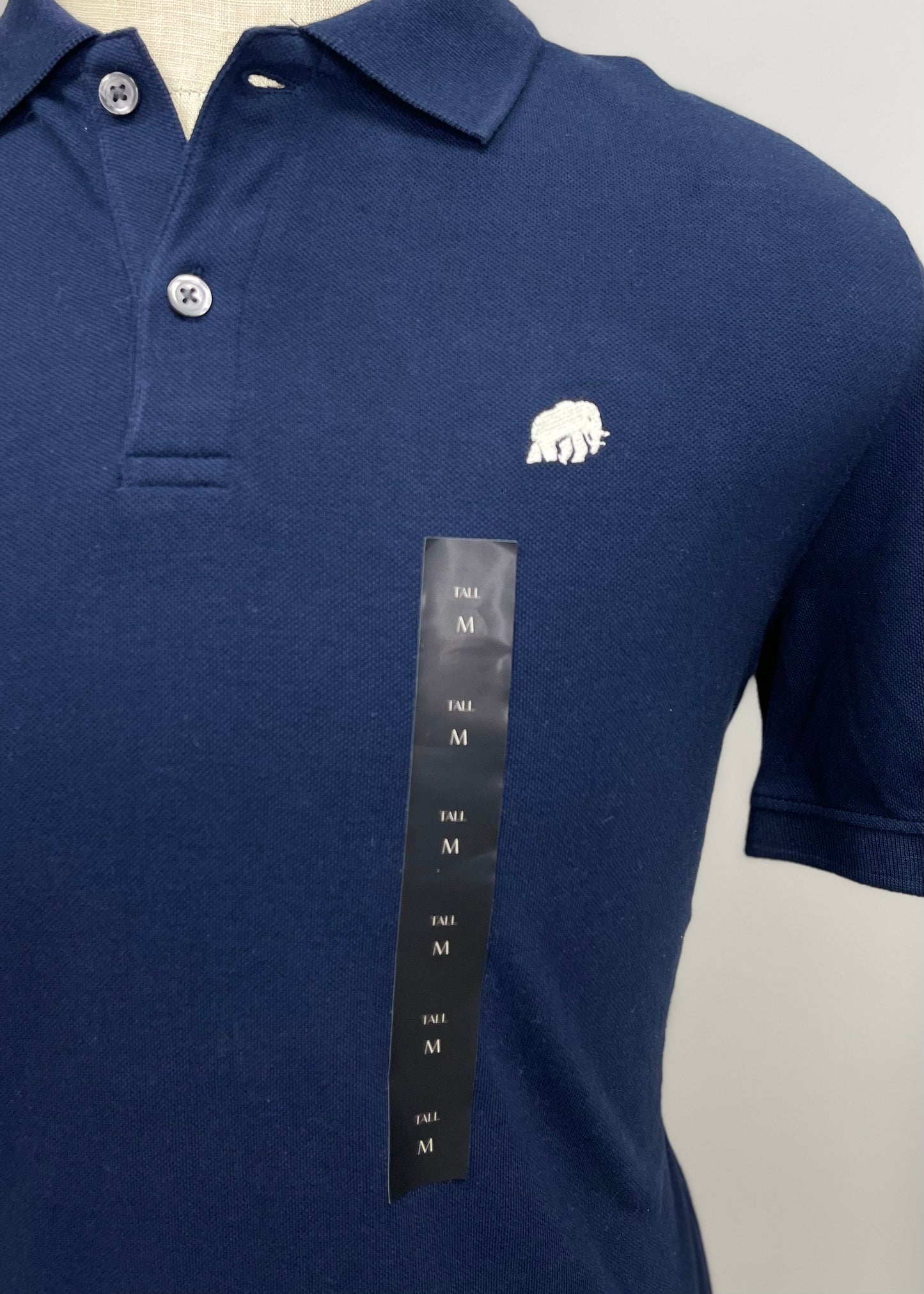 Camiseta Polo Banana Republic color azul navy Talla M Entalle Slim Fit