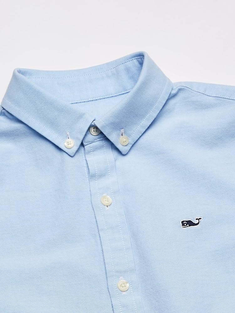 Camisa de botones Vineyard Vines 🐳 Oxford Color celeste Talla M Entalle Regular