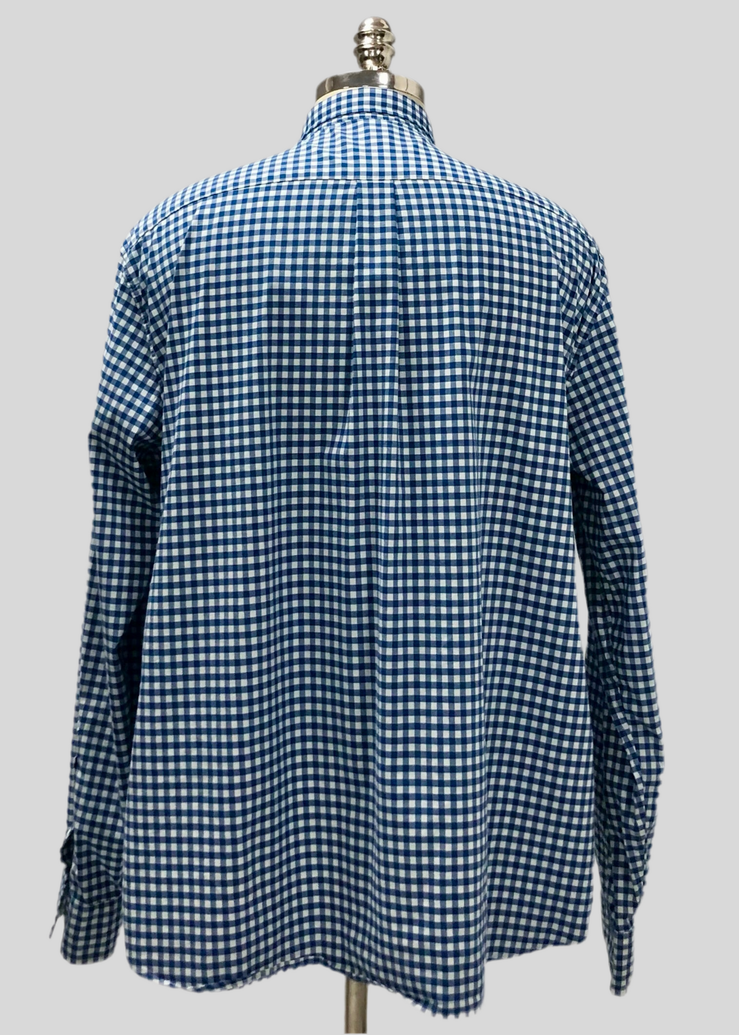 Camisa de botones Vineyard Vines 🐳 Performance con patrón de cuadros gingham en color azul y blanco Talla XL Entalle Regular