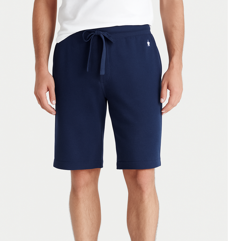 Short Lounge Polo Ralph Lauren 🏇🏼 color azul navy y logo en blanco Talla M