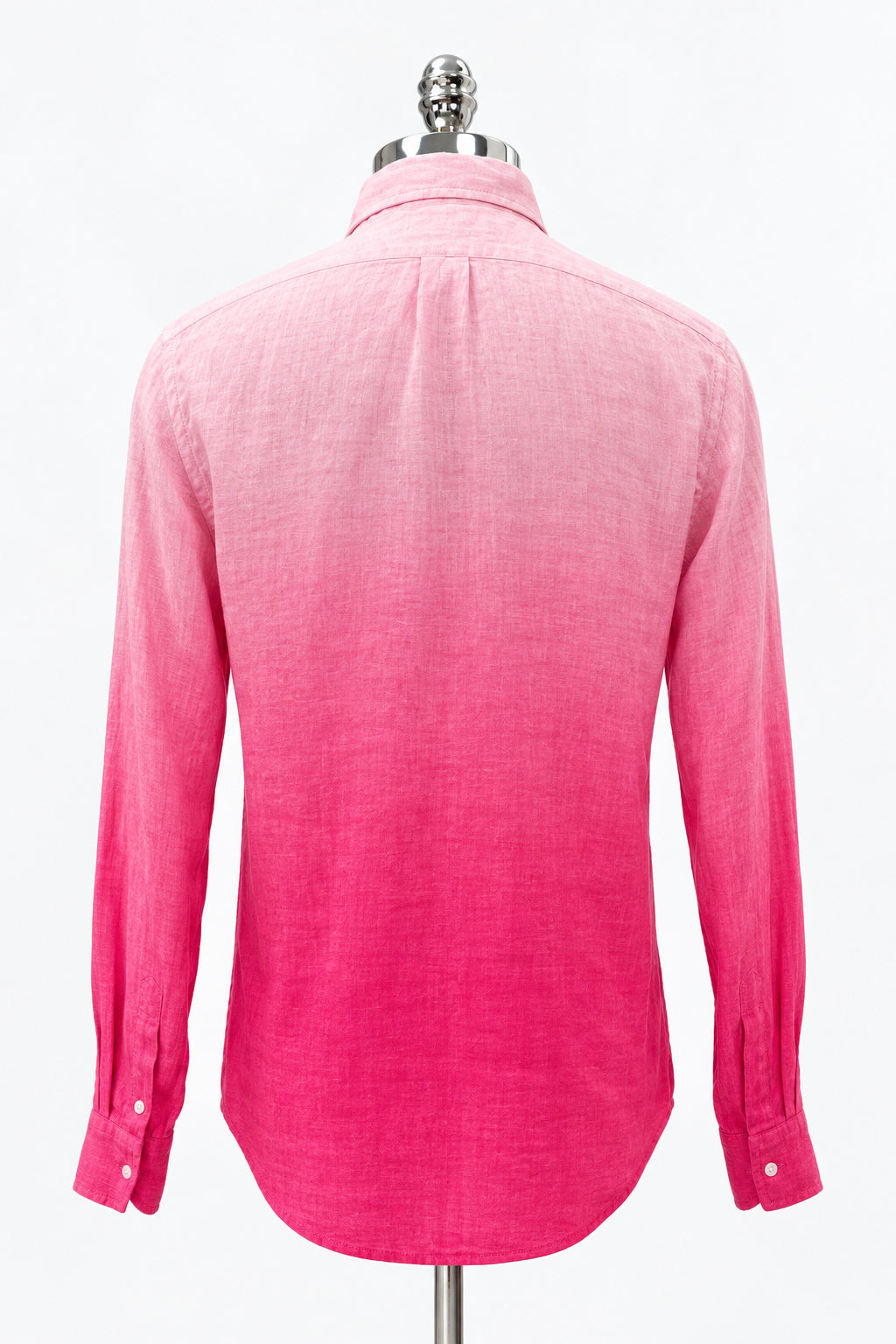 Camisa de lino Vineyard Vines 🐳 con diseño en tie-dye degradado color rosado Talla M Entalle Slim Fit