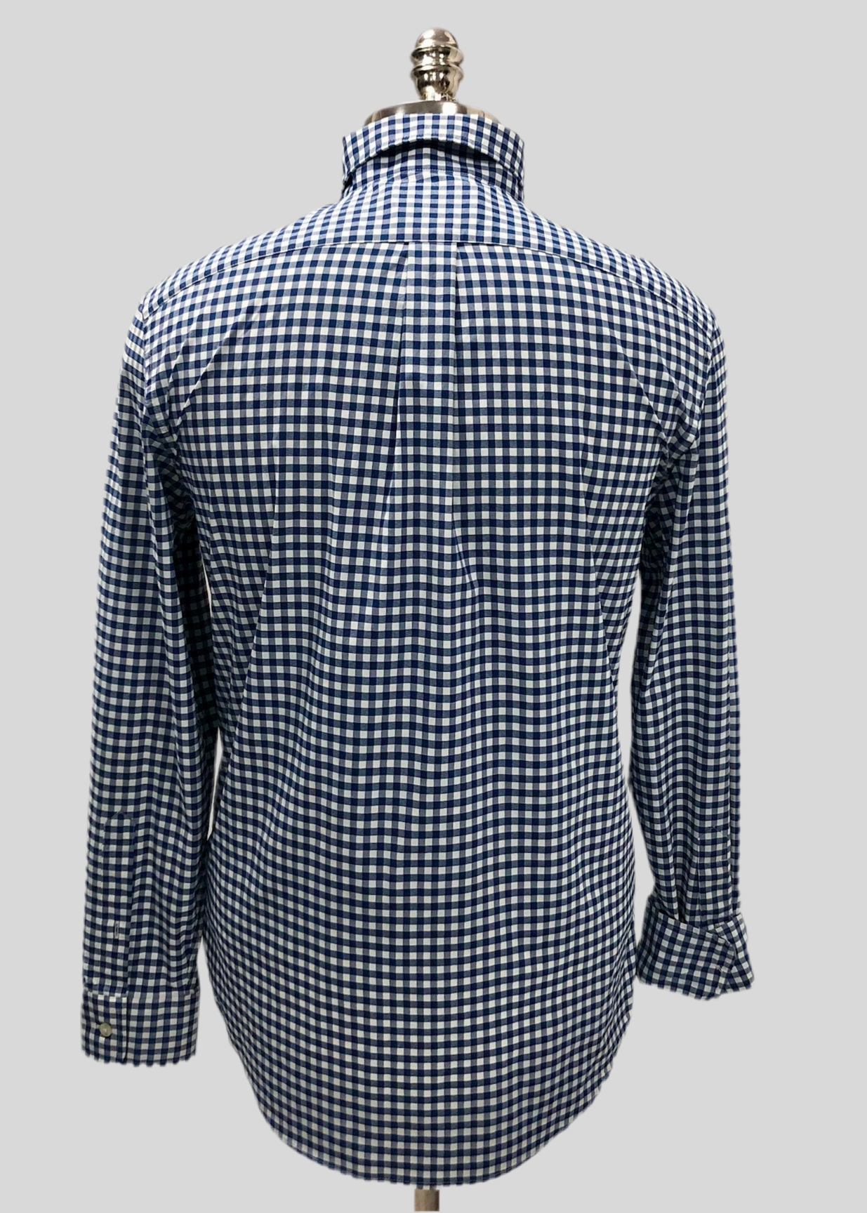 Camisa de botones Vineyard Vines 🐳 con patrón de cuadros gingham en color azul y blanco Talla S Entalle Clásico