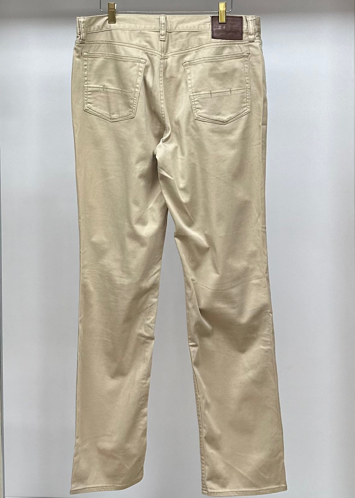 Pantalon jeans Polo Ralph Lauren 🏇🏼color crema Talla 32x32 Corte Regular