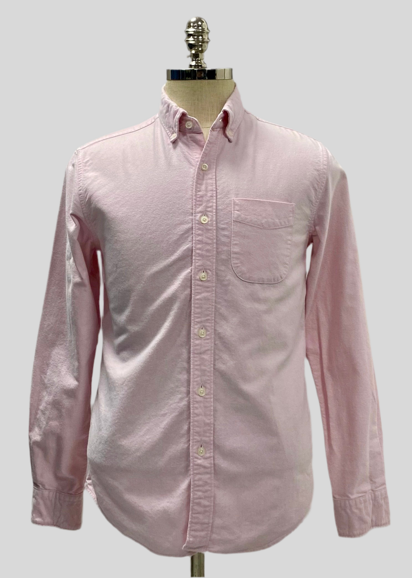 Camisa de botones American Eagle 🦅 Oxford color rosado claro Talla XS Entalle Clásico