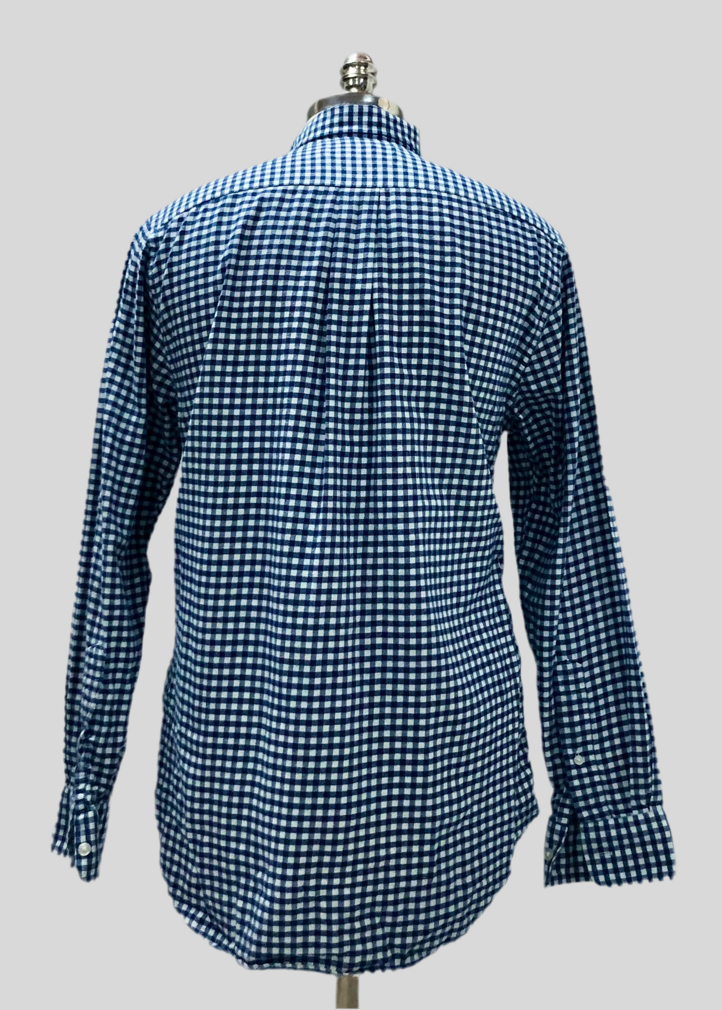 Camisa de botones Vineyard Vines 🐳 de cuadros gingham en color azul y blanco Talla M Entalle Slim Fit