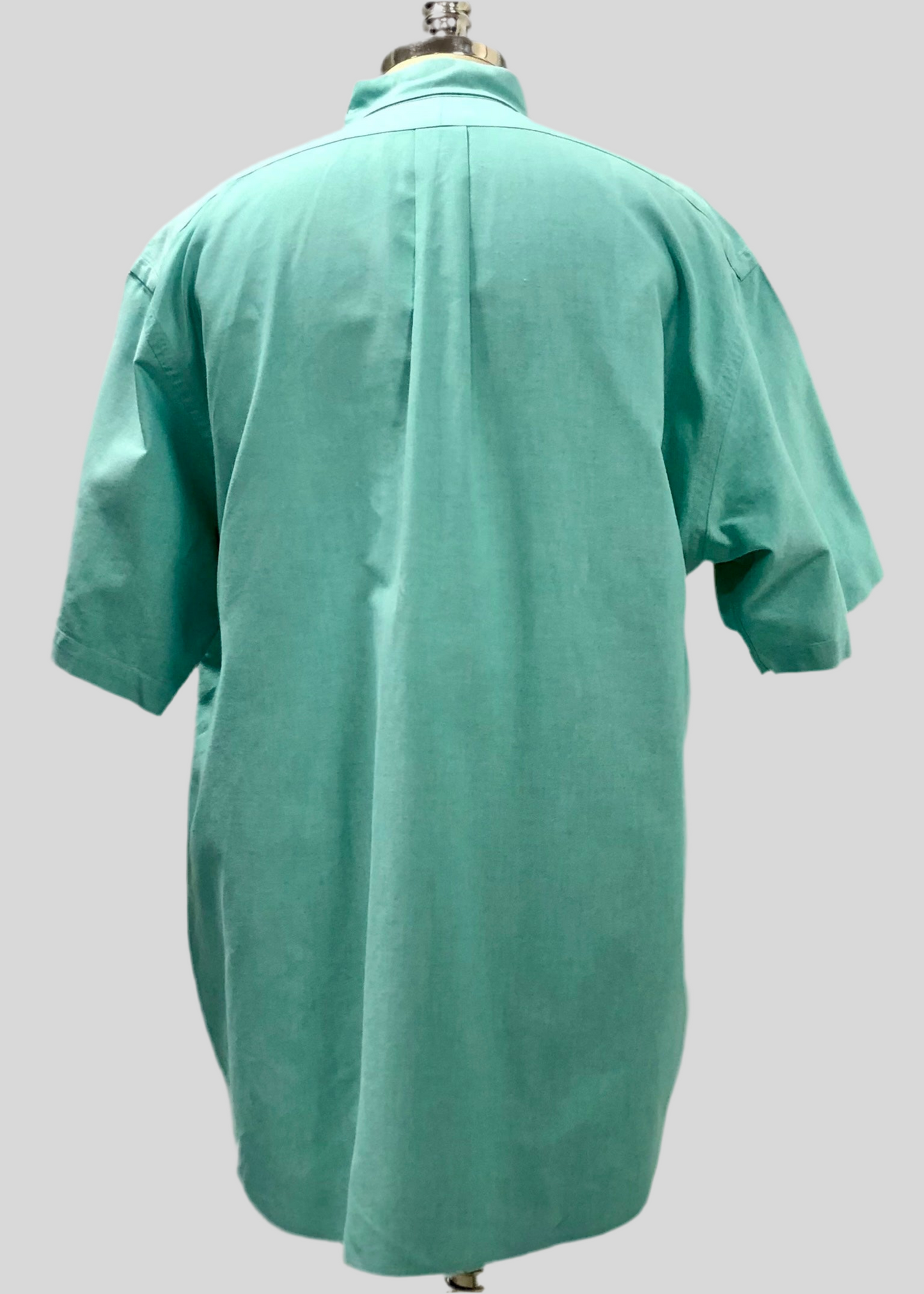 Camisa de botones Polo Ralph Lauren 🏇🏼 Oxford Color verde menta Talla XXL Entalle Regular