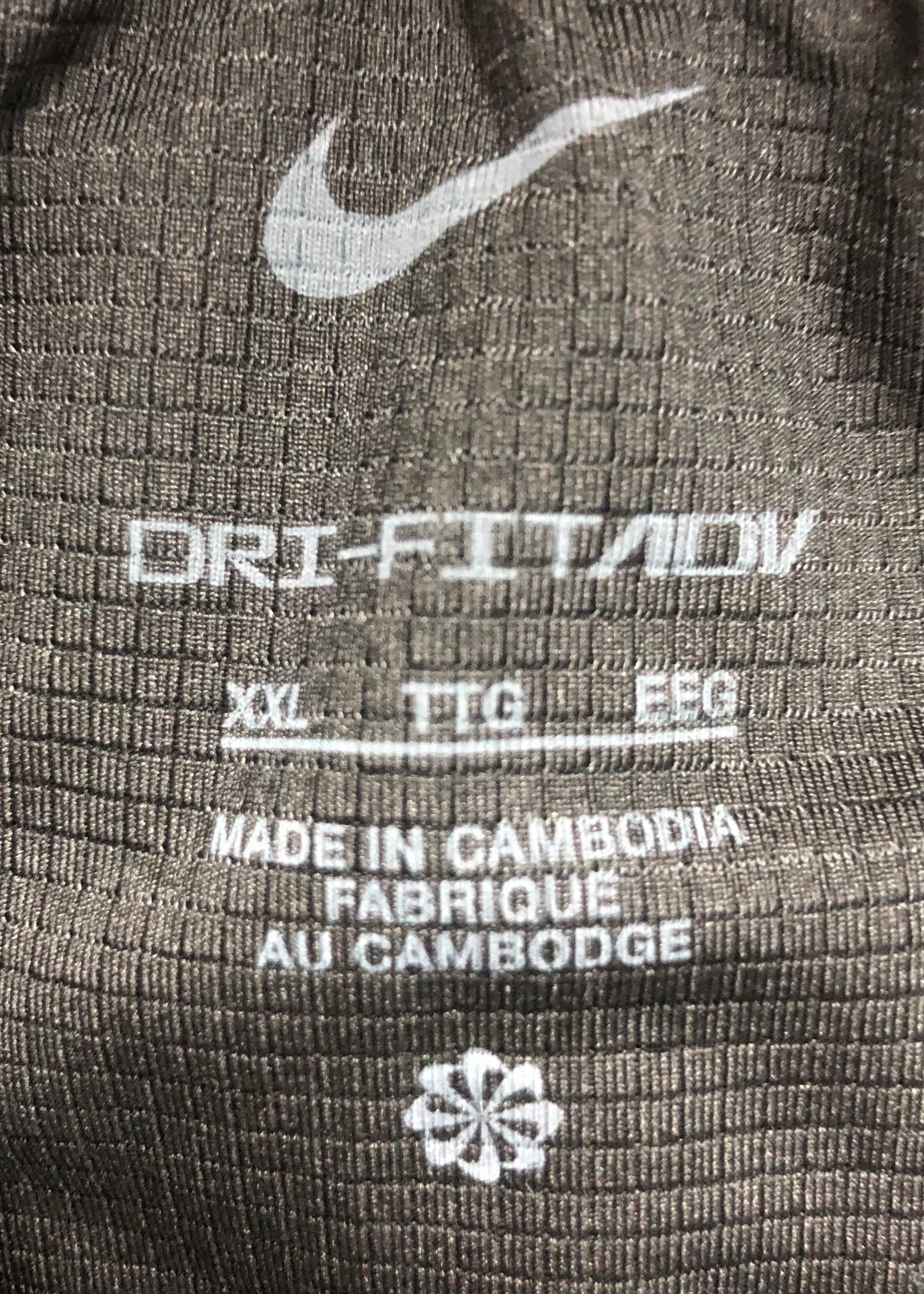 Pantalón de entrenamiento Nike ✔️ Pro Dri-FIT para hombre de rayas en color negro y blanco Talla XXL
