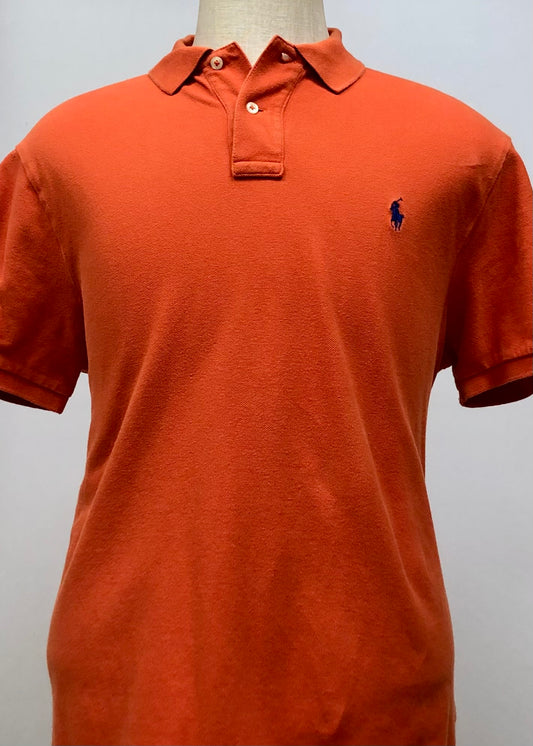 Camiseta Polo Ralph Lauren 🏇🏼 color naranja con Talla XL Entalle Custom Slim Fit (ver descripción)