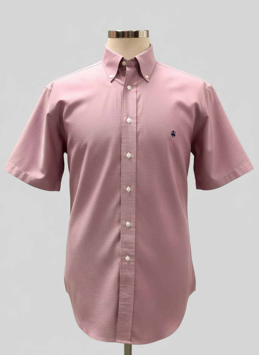 Camisa de botones Brooks Brothers 🐑 color rosado oscuro Talla XL Entalle Regular