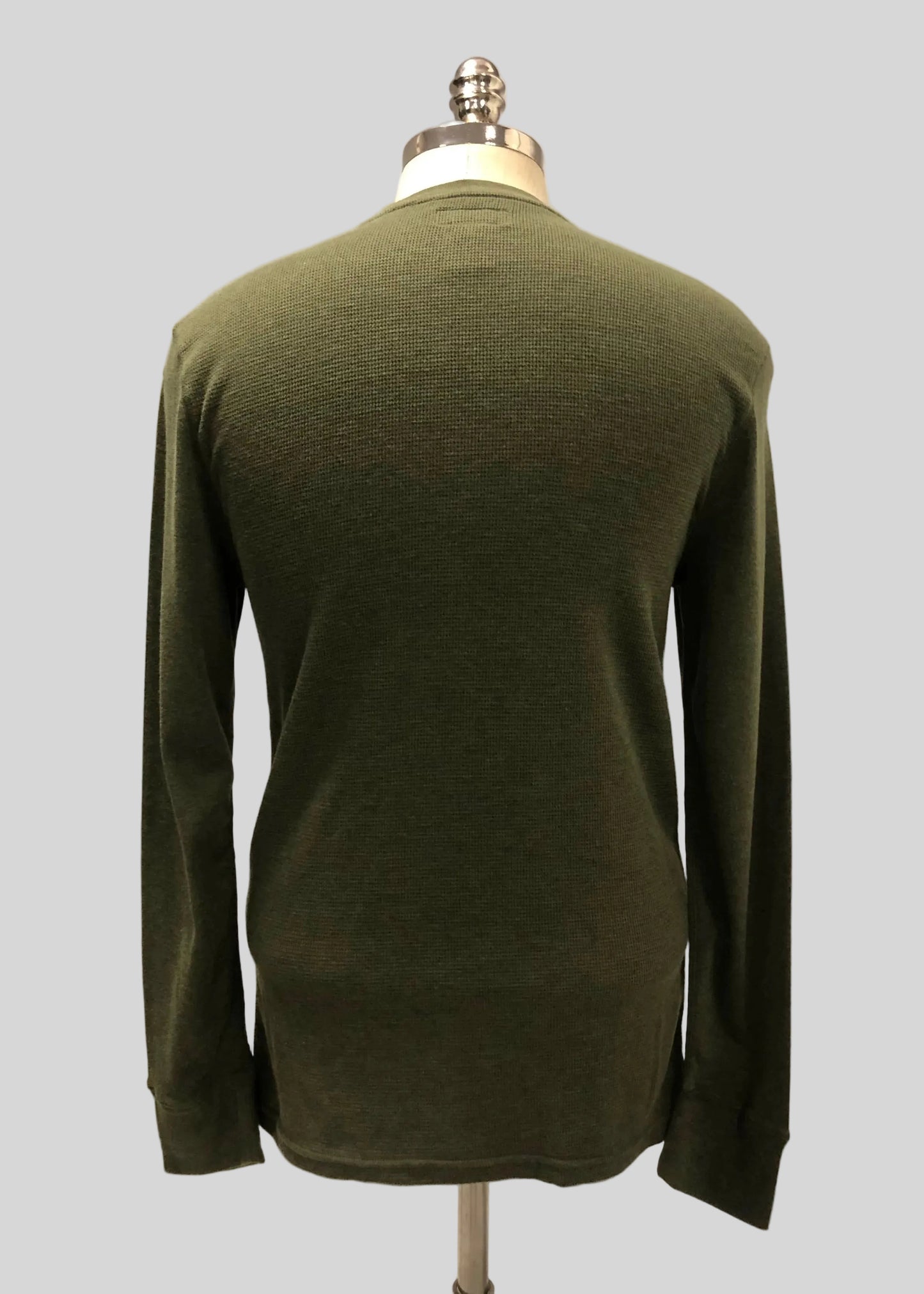 Camiseta con cuello redondo Polo Ralph Lauren 🏇🏼 Waffle color verde oliva Talla M