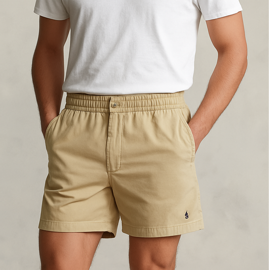 Short Casual Polo Ralph Lauren color Kaki talla L