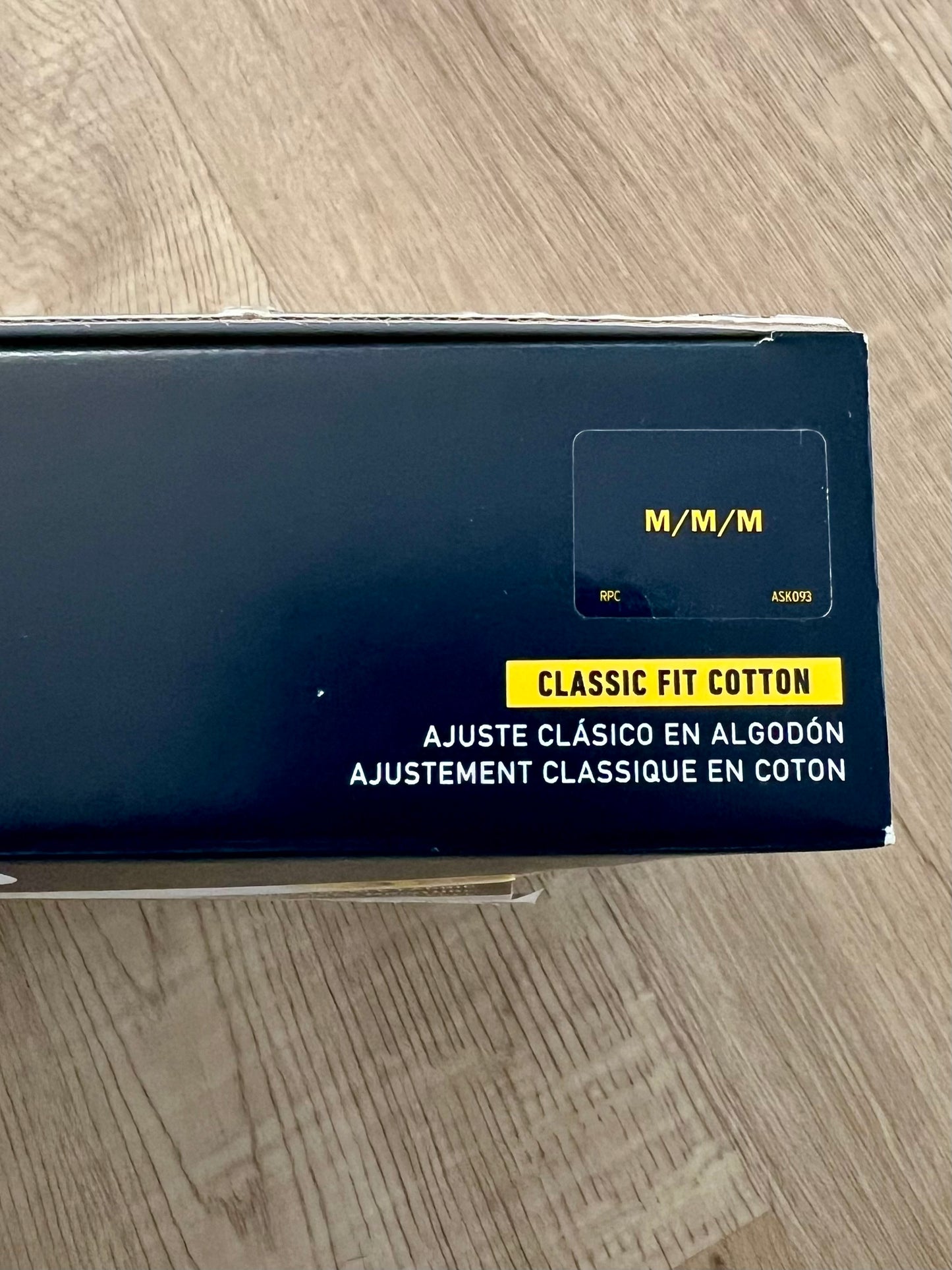 Paquete de 3 Camiseta Interior Polo Ralph Lauren 🏇🏼 Cuello redondo Tela algodón color negro, azul navy y gris Talla M