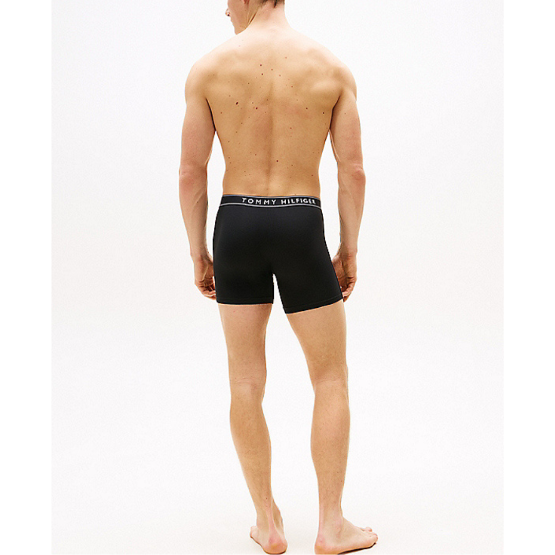 Boxer Briefs Tommy Hilfiger 🇺🇸  Tela algodón stretch color azul navy Talla L