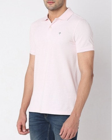 Camiseta Polo Brooks Brothers 🐑 color rosado claro Talla M Entalle Slim Fit