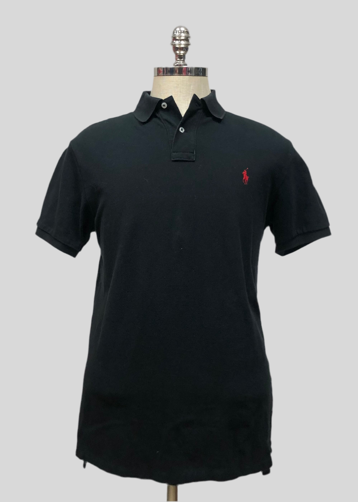 Camiseta Polo Ralph Lauren 🏇🏼 color negro Talla L Entalle Custom Fit