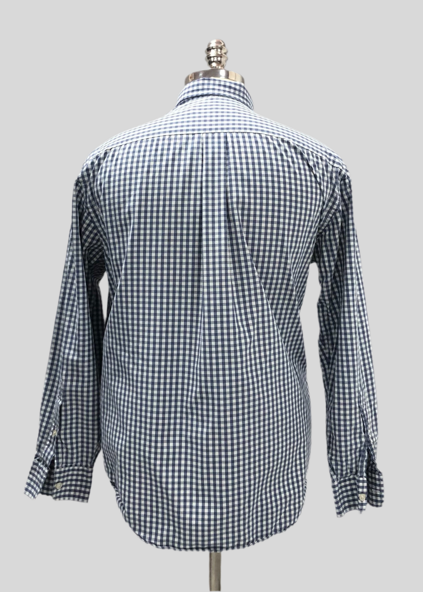 Camisa de botones Vineyard Vines 🐳 de cuadros en color azul, y blanco Talla M Entalle Regular (ver descripción)
