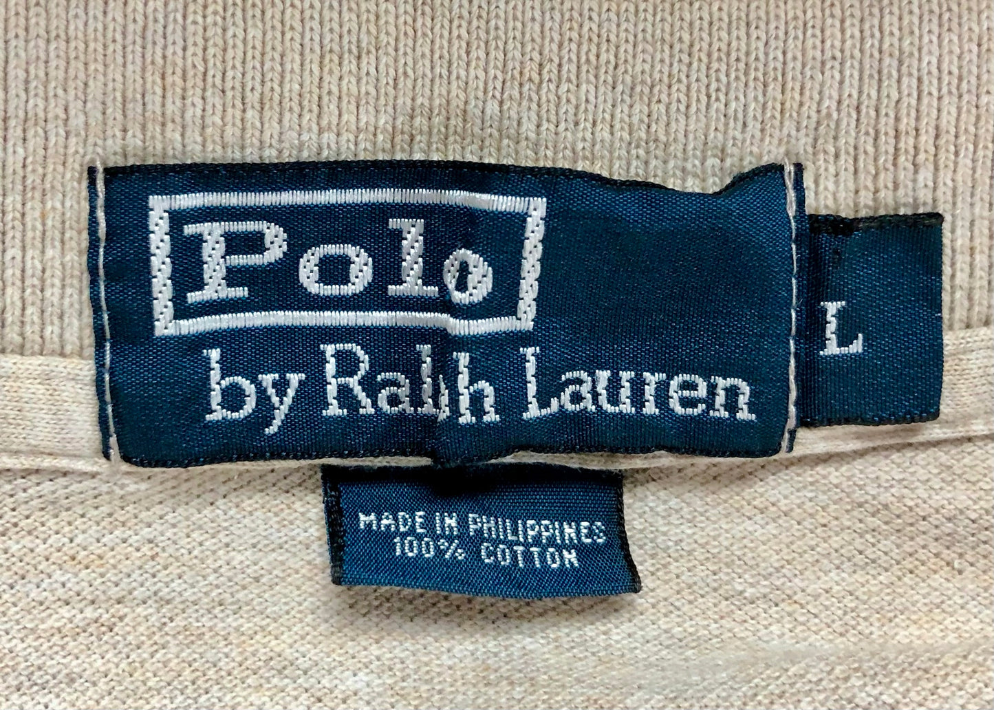 Camiseta Polo Ralph Lauren 🏇🏼color Kaki Talla L Entalle Regular