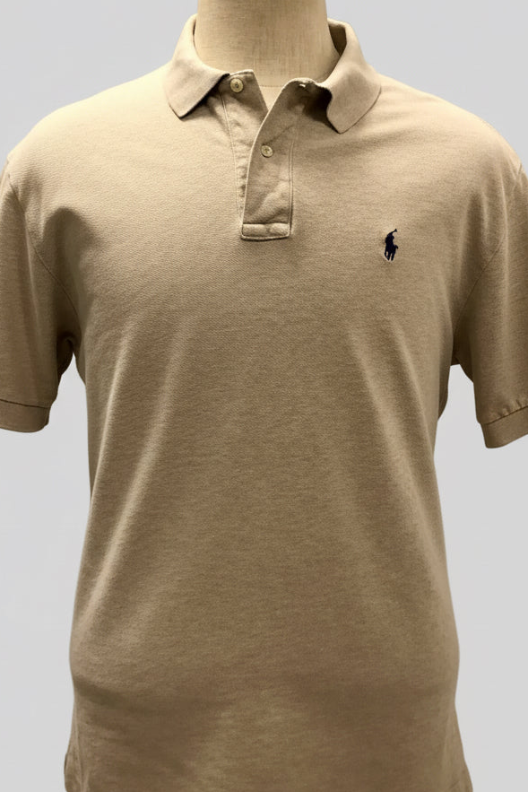 Camiseta Polo Ralph Lauren 🏇🏼color Kaki Talla L Entalle Regular