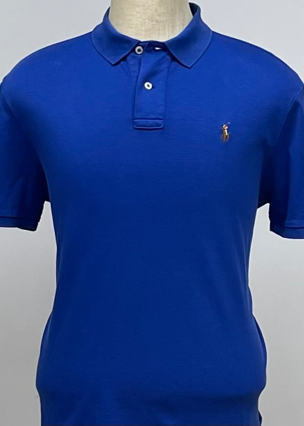 Camiseta Polo Ralph Lauren 🏇🏼color azul intenso Talla L Entalle Regular