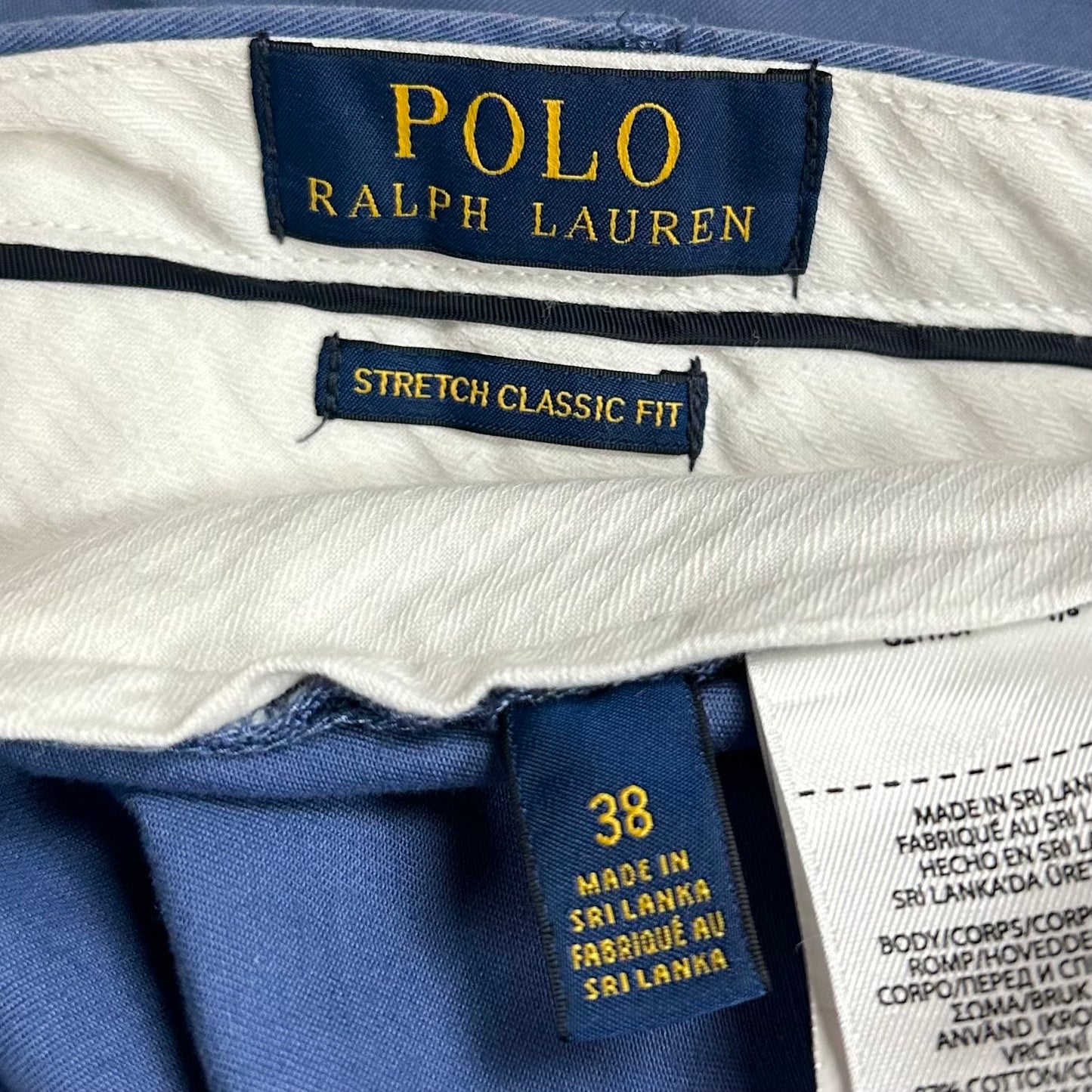 Short Casual Polo Ralph Lauren Color azul Talla 38