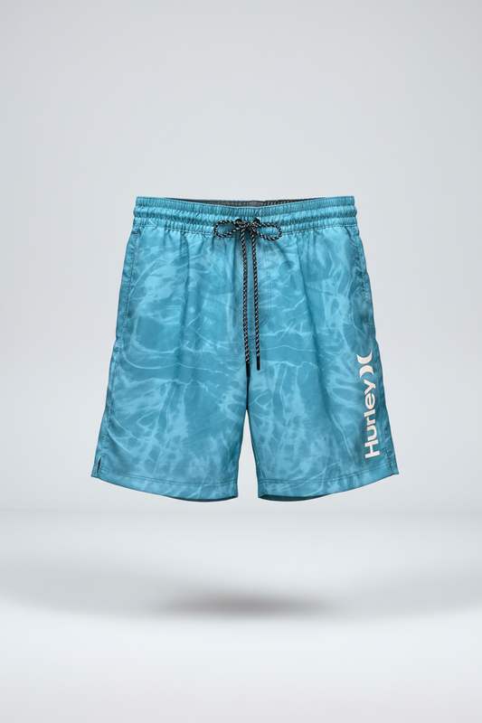 Short de baño Hurley 🏄🏽‍♂️ con estampado color celeste Talla S