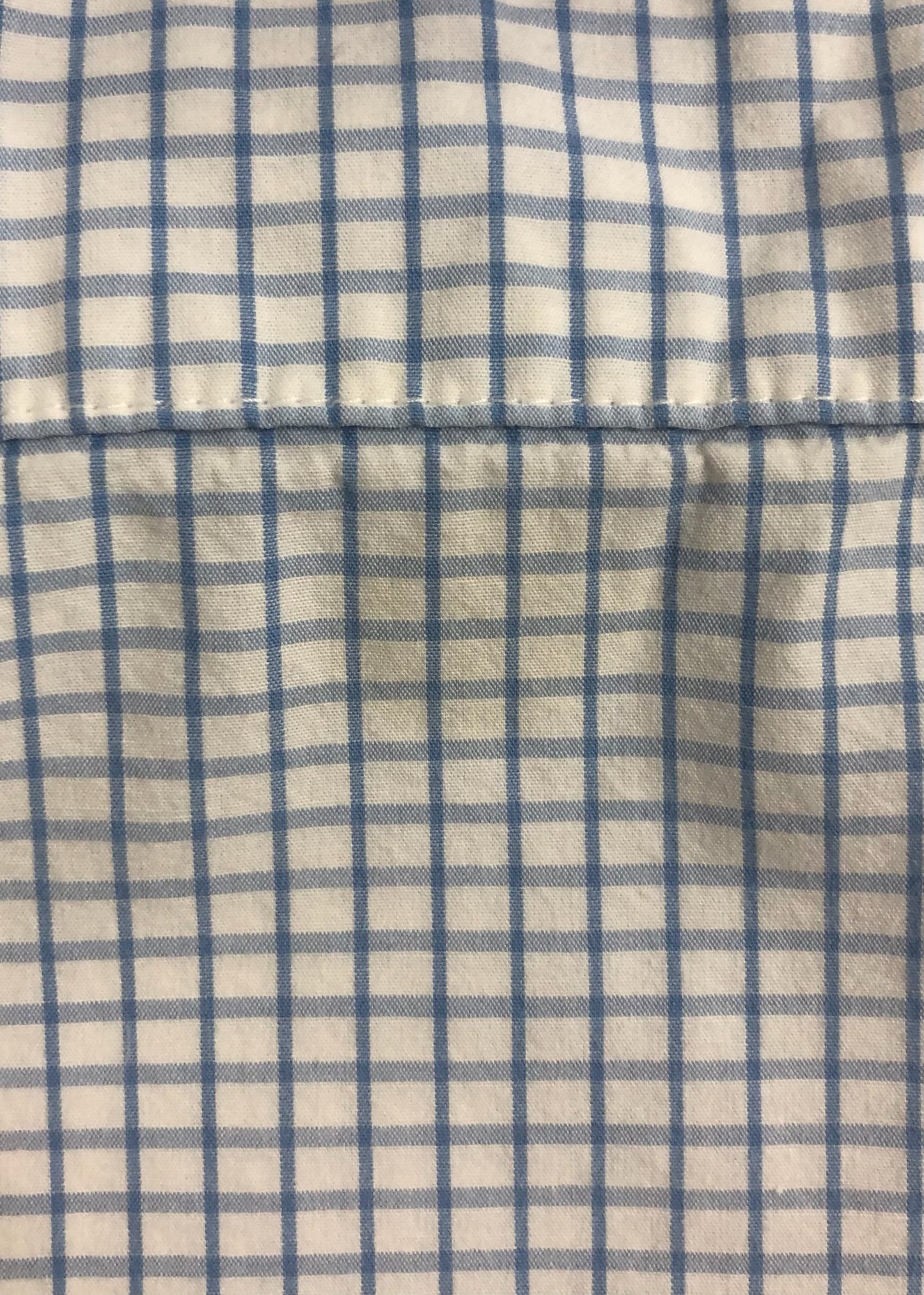 Camisa Columbia 🔹 Modelo Super Bonehead con patrón de cuadros en celeste y blanco Manga larga Talla L (ver descripción)