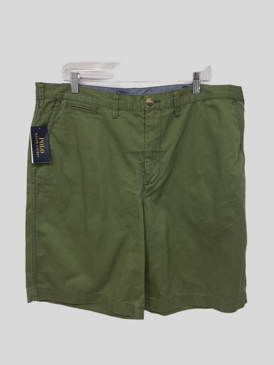 Short Casual Polo Ralph Lauren color verde olivo Talla 38