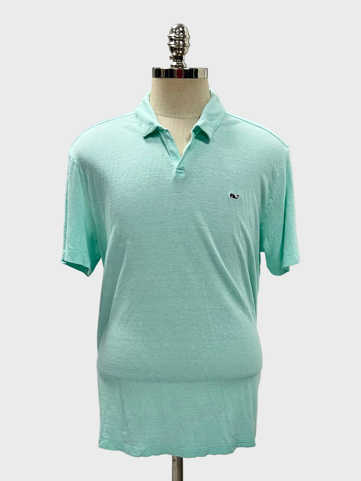 Camiseta Polo Vineyard Vines 🐳 Color turquesa claro Talla XL Entalle Regular