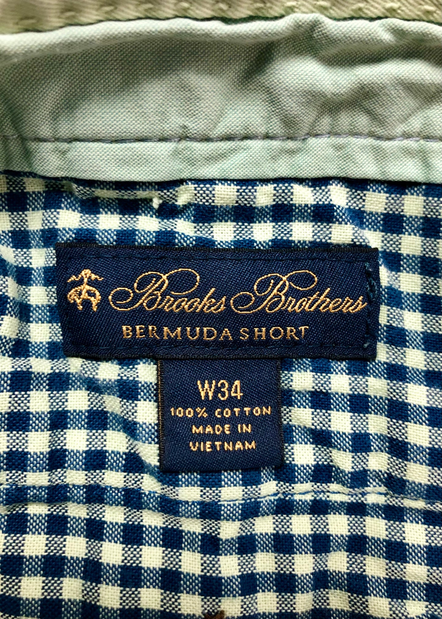 Short Casual Brooks Brothers 🐑  color verde claro talla 34