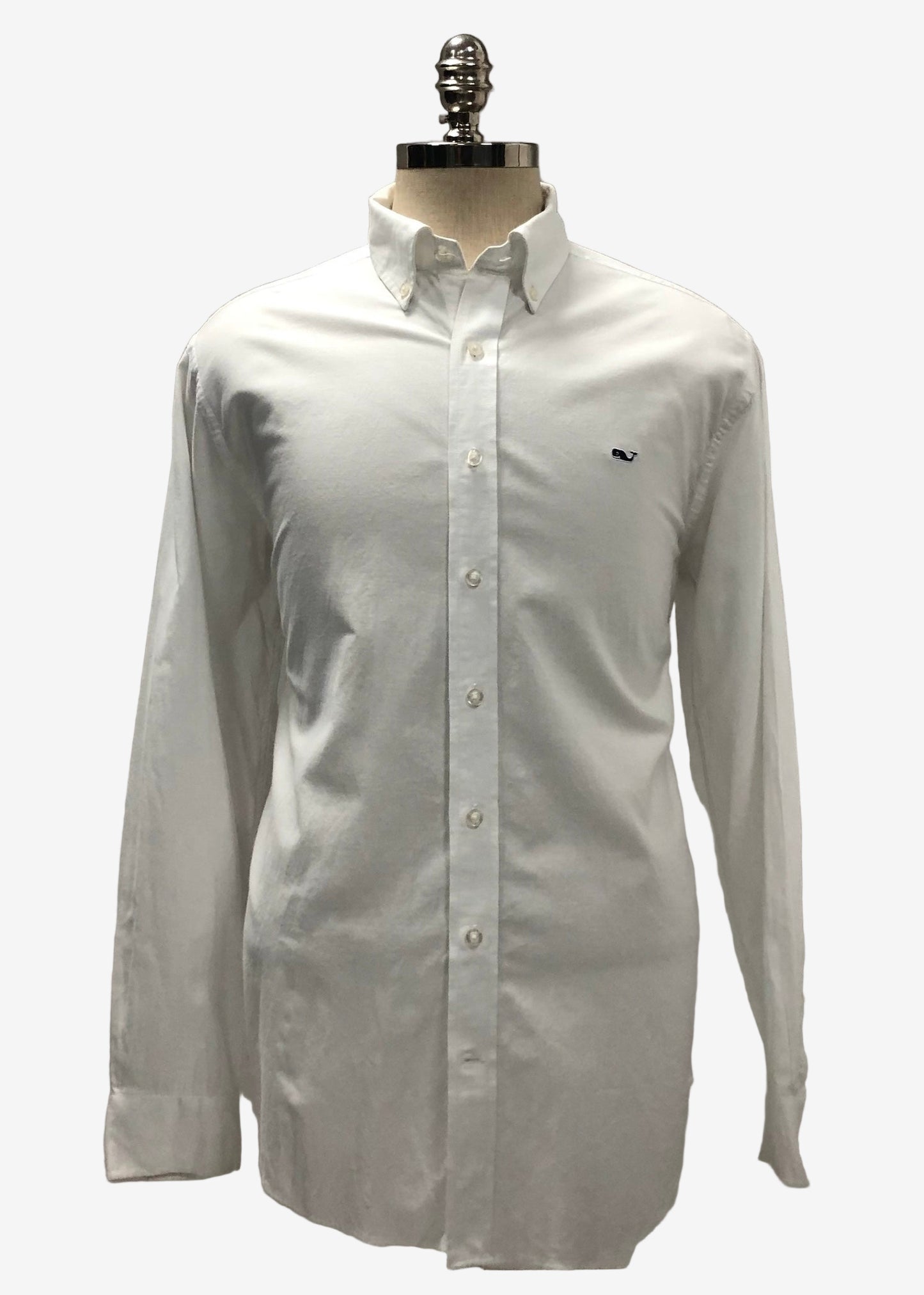 Camisa de botones Vineyard Vines 🐳  Color blanco Talla L Entalle Slim Fit