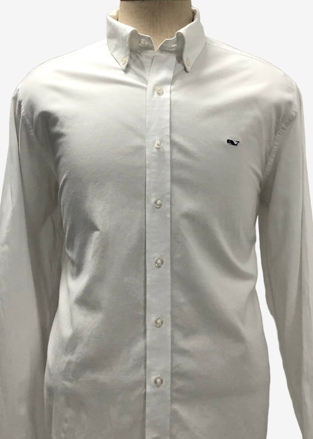 Camisa de botones Vineyard Vines 🐳  Color blanco Talla L Entalle Slim Fit