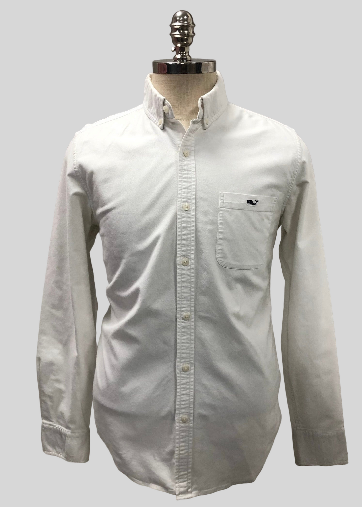 Camisa de botones Vineyard Vines 🐳 Oxford Color blanco Talla XL Entalle Slim Fit