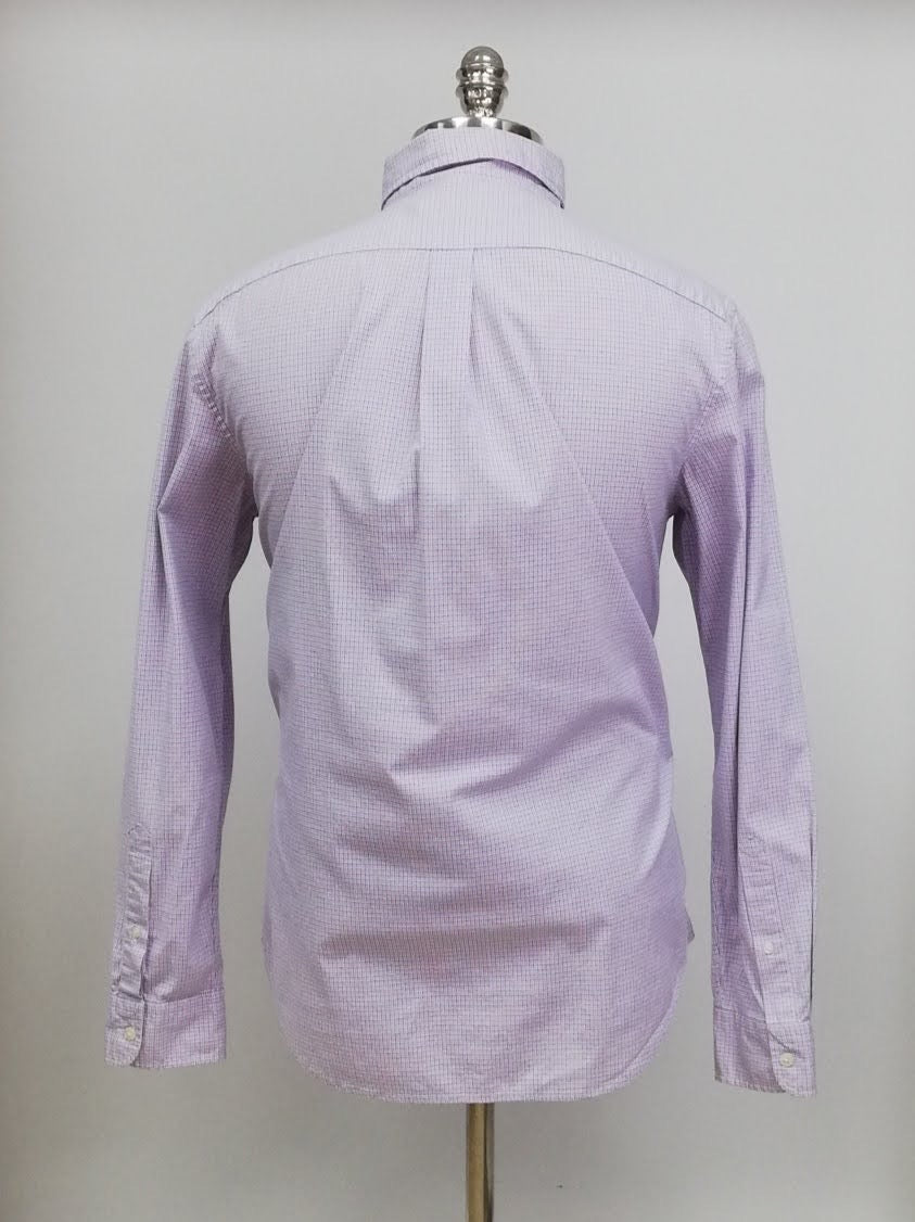 Camisa Vineyard Vines 🐳 color blanco con patron de cuadros en color azul y rojo Talla M Entalle Clasico