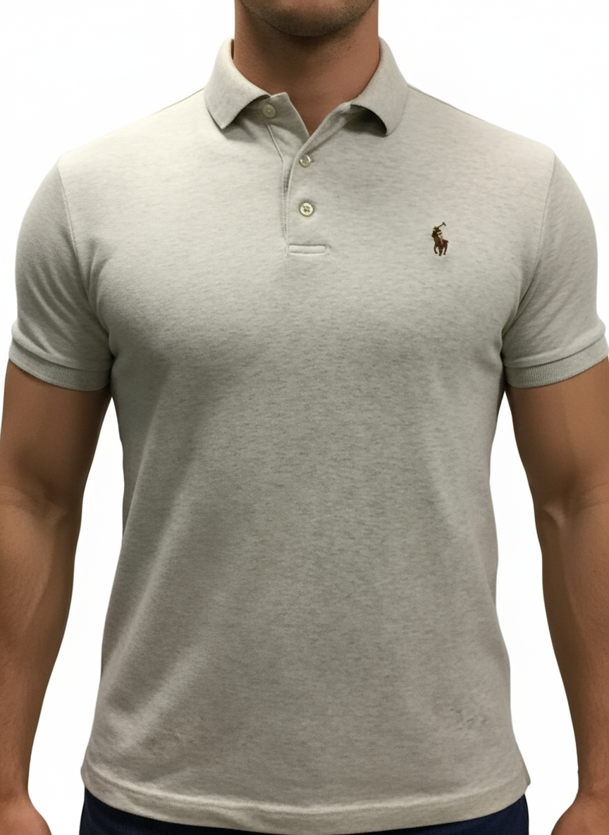 Camiseta Polo Ralph Lauren 🏇🏼 color crema Talla S Entalle Clásico