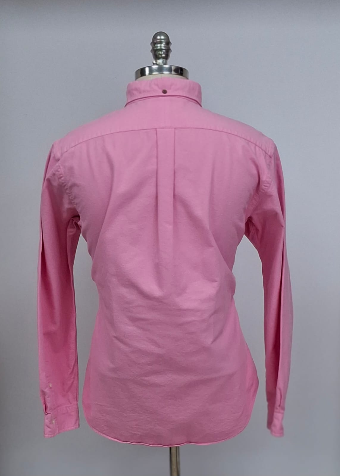 Camisa de botones Polo Ralph Lauren 🏇🏼 Oxford en color rosado intenso Talla L Entalle Regular (ver descripción)