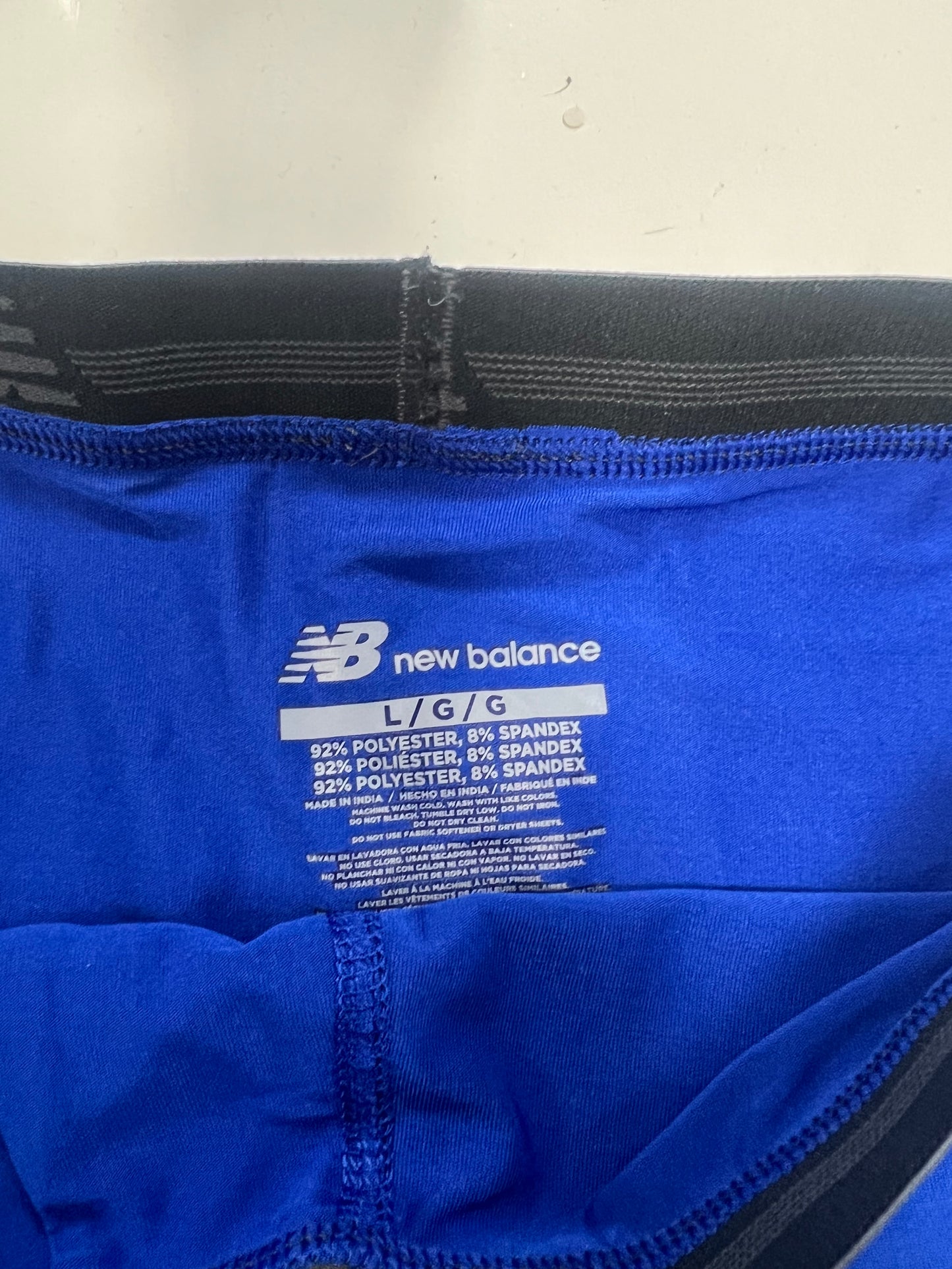 Boxers Briefs New Balance Tela Performance color azul Talla L
