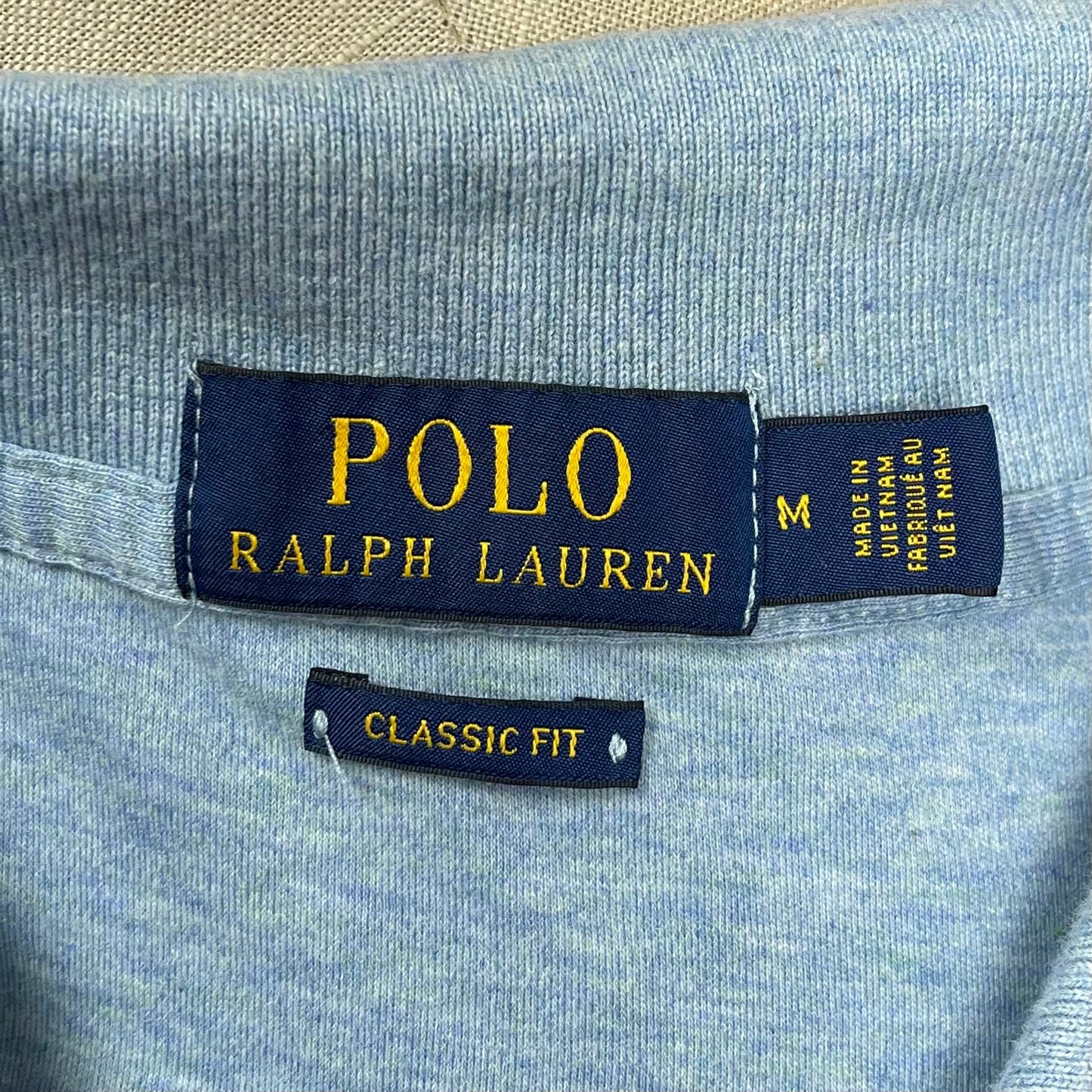 Camiseta Polo Ralph Lauren 🏇🏼 color celeste Talla M Entalle Clásico