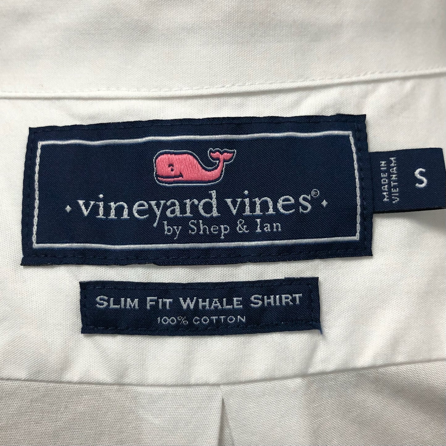 Camisa de botones Vineyard Vines 🐳  Color blanco Talla S Entalle Slim Fit (ver descripción)