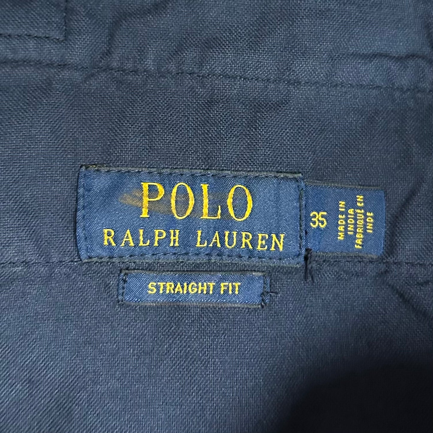 Short Casual Polo Ralph Lauren de lino color azul navy Talla 36