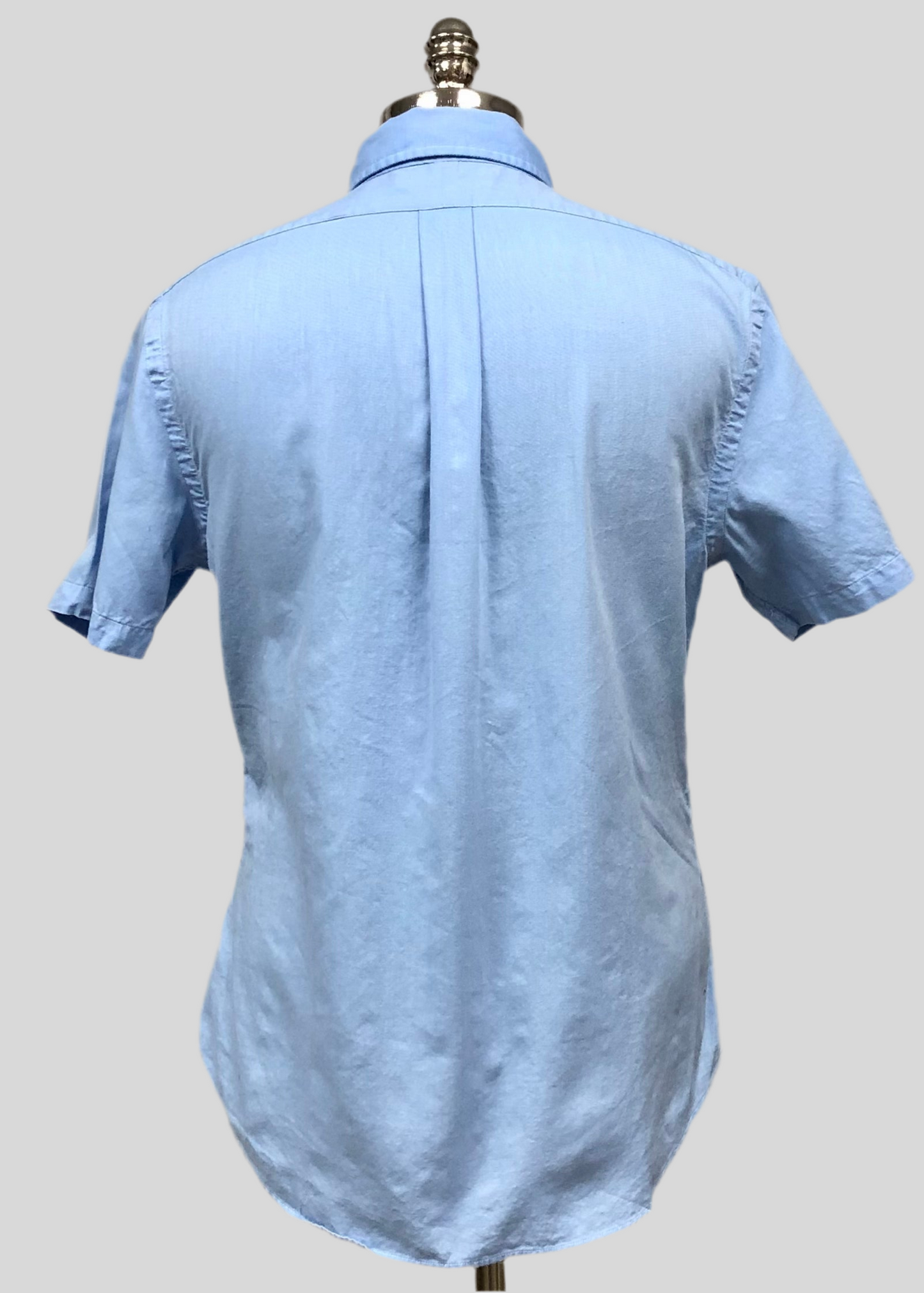 Camisa de botones en color celeste Oxford Polo Ralph Lauren 🏇🏼 Talla L Entalle Slim Fit