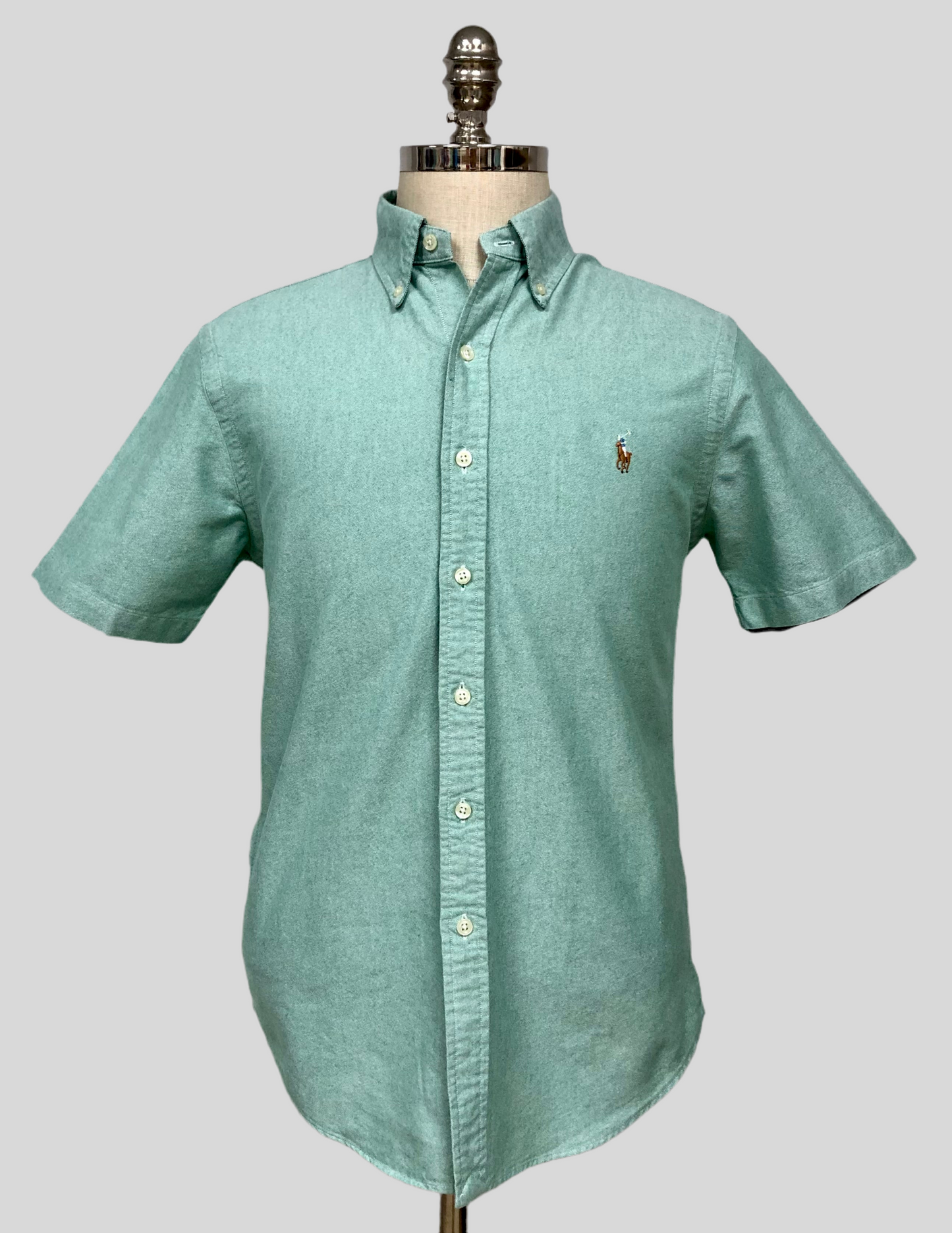 Camisa de botones en color verde menta Polo Ralph Lauren 🏇🏼 Talla XL Entalle Slim Fit