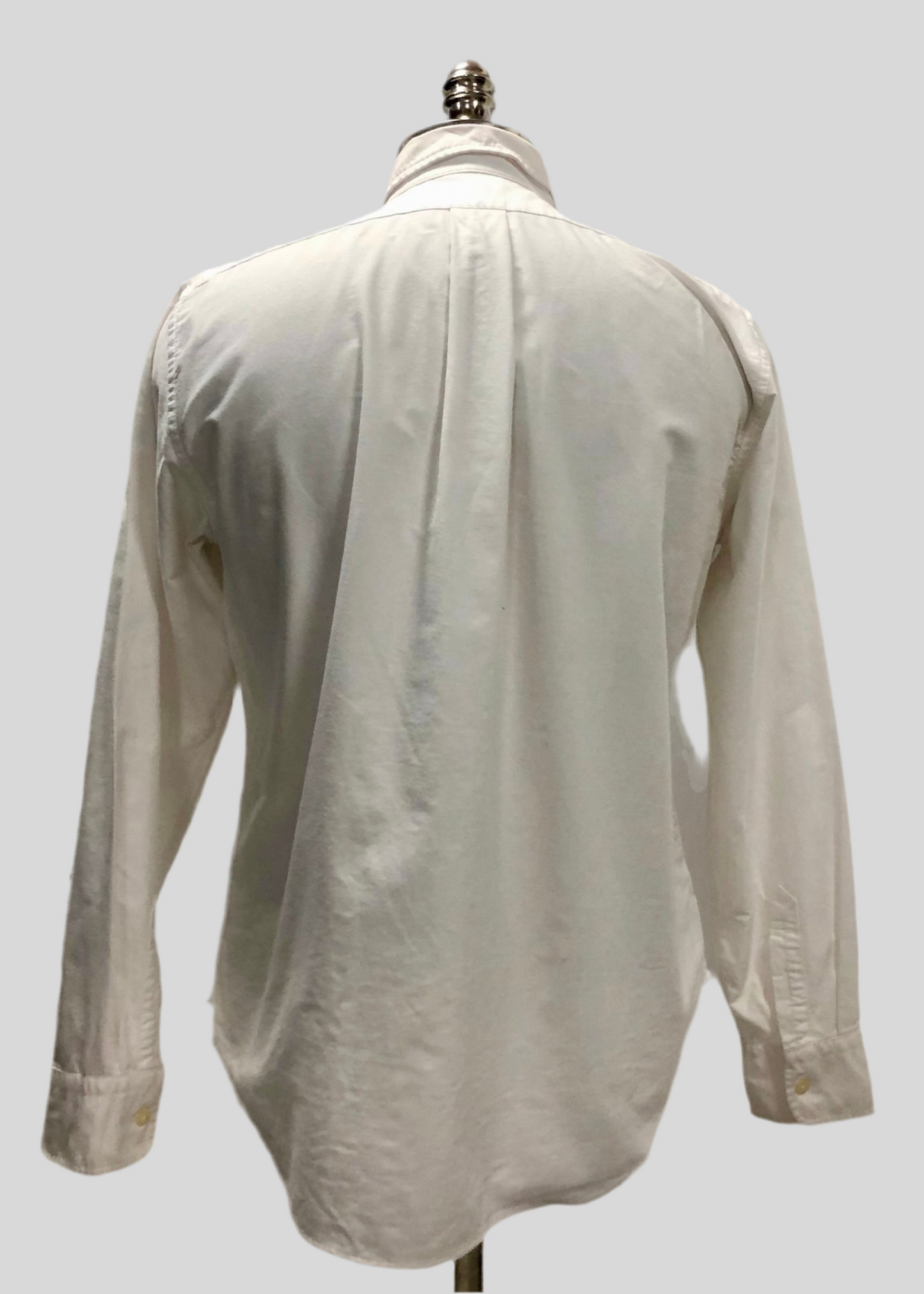 Camisa de niño Polo Ralph Lauren 🏇🏼 Oxford en color blanco Talla L Entalle Clásico